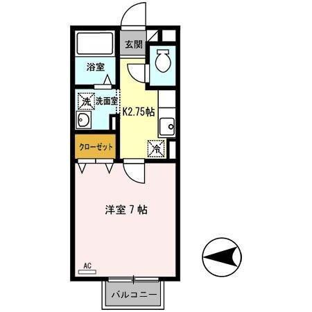 アシーナ 間取り図画像