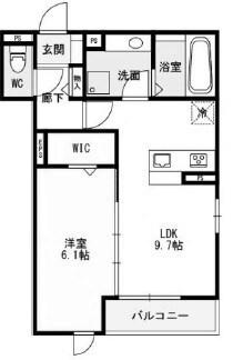 LES ENS FAMIIAUX M 間取り図画像