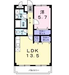 ディアコートK 間取り図画像