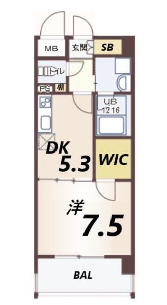 メゾン　サクラ 間取り図画像