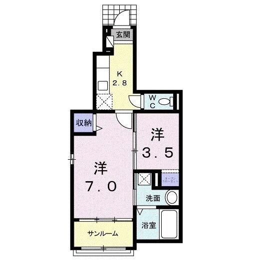ＥＳＳＥＮＣＥ　II 間取り図画像