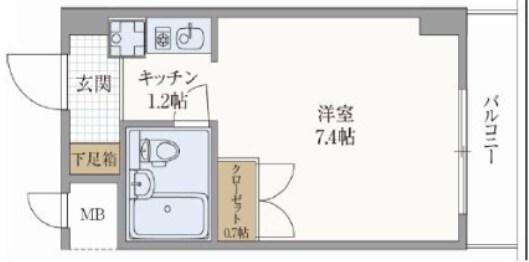 グランシャリオ南塚口 間取り図画像