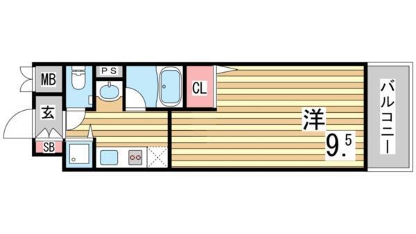 ツルトスコ南落合 間取り図画像