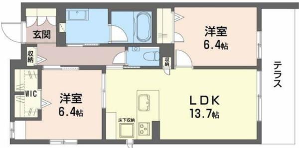 Via Sole　六甲道 間取り図画像
