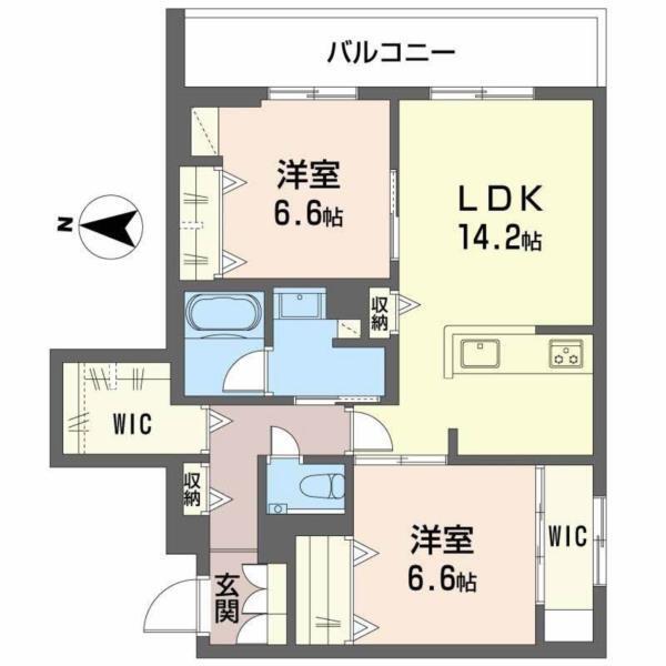 フォレストIII 間取り図画像