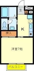 メゾンCOCO 間取り図画像