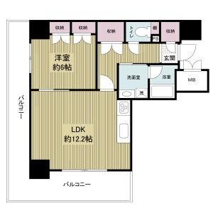 ベルファース尼崎 間取り図画像