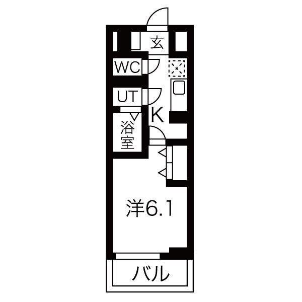 ワールドアイURBAN GATE 間取り図画像