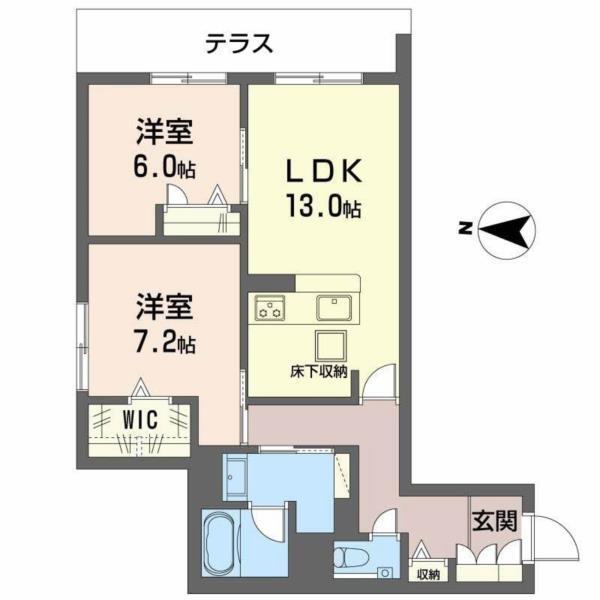 フォレストIII 間取り図画像