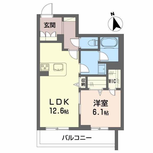 ハワード　コート 間取り図画像
