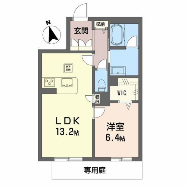 ハワード　コート 間取り図画像