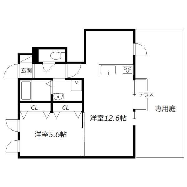 アリエッタ五色山 間取り図画像