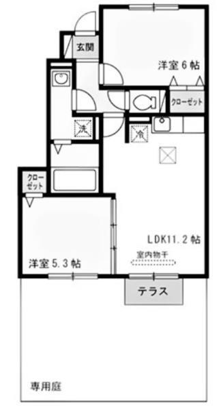 ファミールコート名谷 間取り図画像