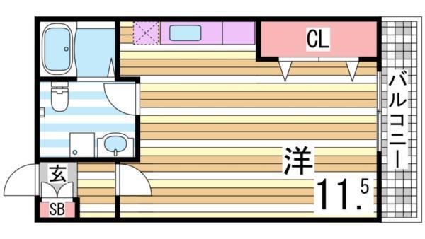 ワコーレ平磯 間取り図画像