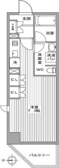 サカト1 間取り図画像