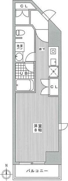 サカト1 間取り図画像