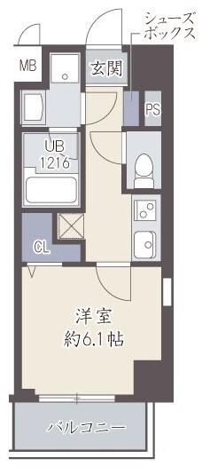 Le Lien Itayado 間取り図画像