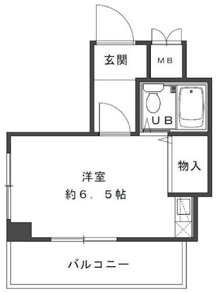 パークサイドハイツ 間取り図画像