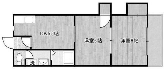 プレザントルーム 間取り図画像