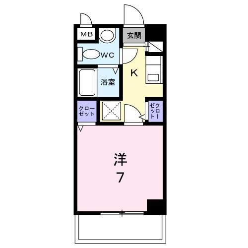 フローレンス西 間取り図画像