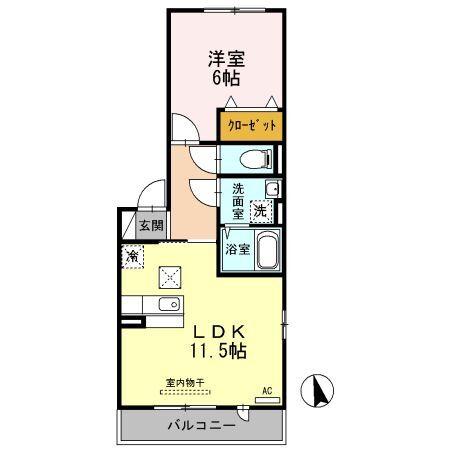 プリムローズ 間取り図画像