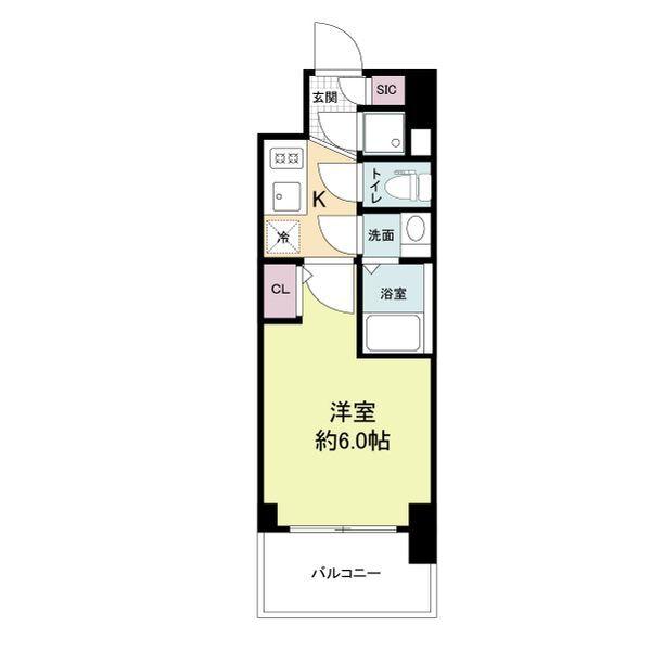 エスリードレジデンス大阪ウエストコート 間取り図画像