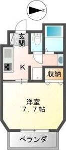 パロス立花 間取り図画像