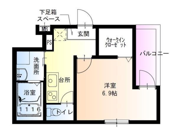 フジパレス新伊丹 間取り図画像