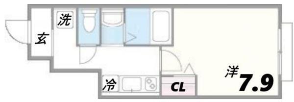 ヴェルデュールTomatsu 間取り図画像
