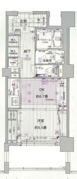 ワコーレハート明舞 間取り図画像