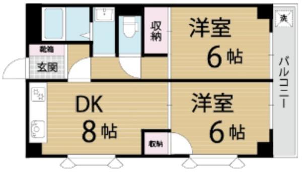ラグゼコート伊丹 間取り図画像