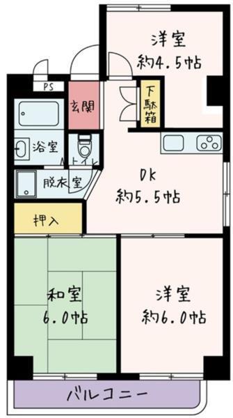 アネックス武庫之荘 間取り図画像