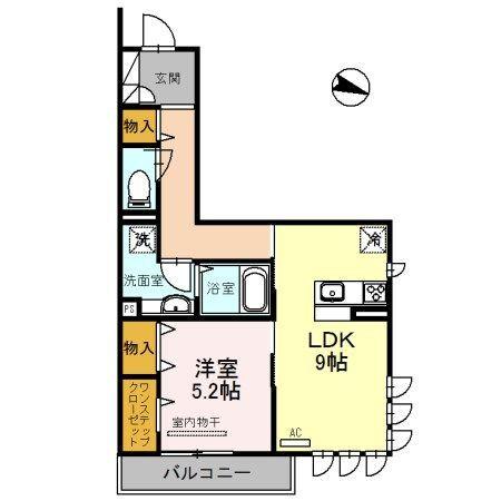 M.J tsukuda 壱番館 間取り図画像