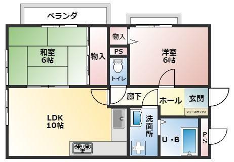 フュテュール尼崎 間取り図画像