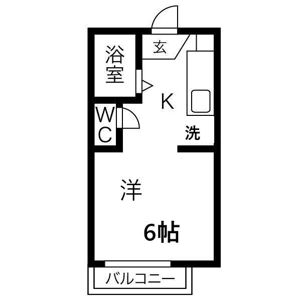 クァトルセゾン六甲道 間取り図画像