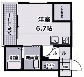 エターナルシー舞子台 間取り図画像