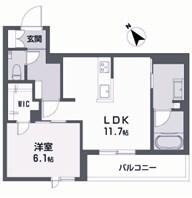 ラ　ピエノ 間取り図画像