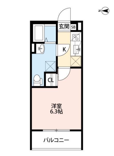 Blue Mountain 間取り図画像