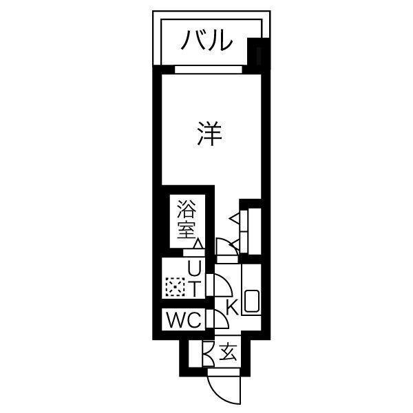 レジュールアッシュ塚本レジデンス 間取り図画像