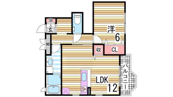 フリーデンハオス 間取り図画像