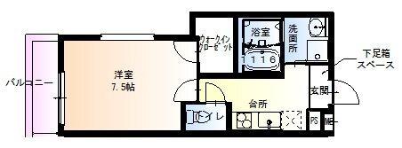 フジパレス東園田サウス 間取り図画像
