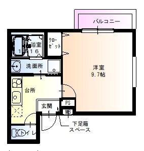 フジパレス西本町III番館 間取り図画像