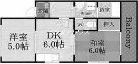 リブ南塚口 間取り図画像