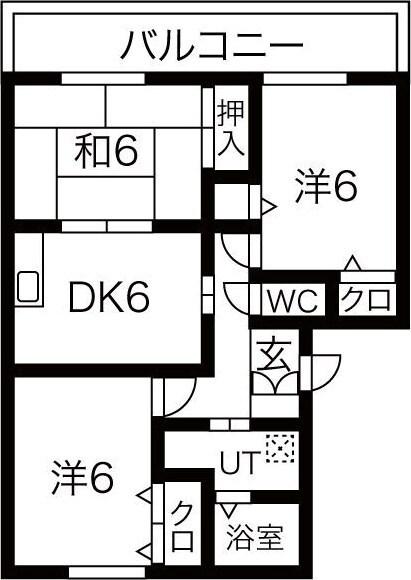 メゾン桃山台 間取り図画像