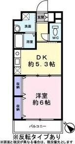ParkCourt東須磨 間取り図画像