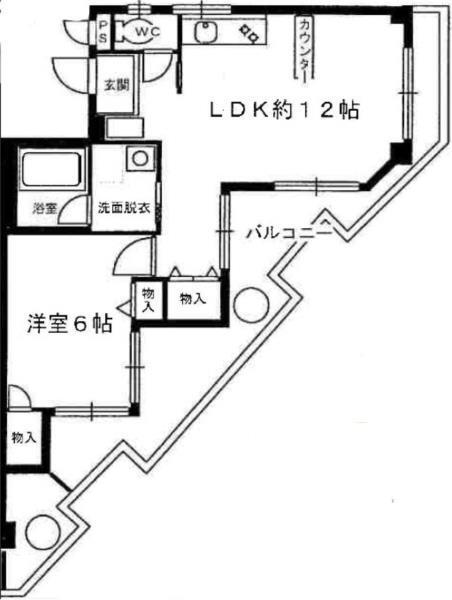 プラザ学園南 間取り図画像