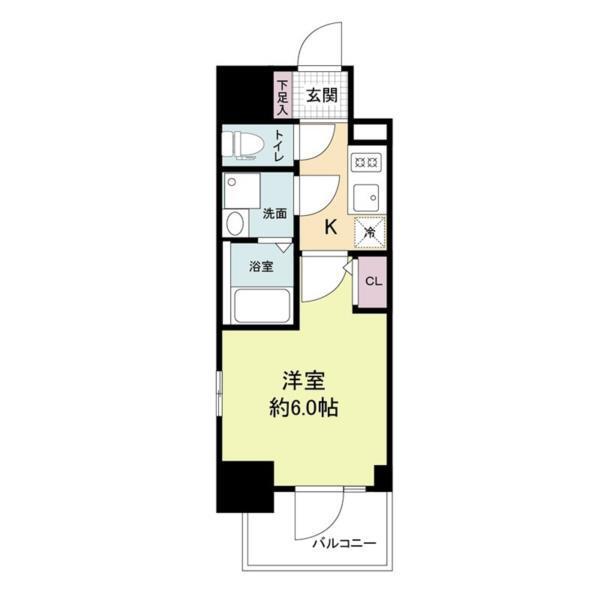 エスリードレジデンス大阪ウエストコート 間取り図画像
