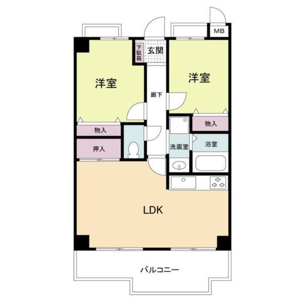 フォレステージュ武庫之荘 間取り図画像