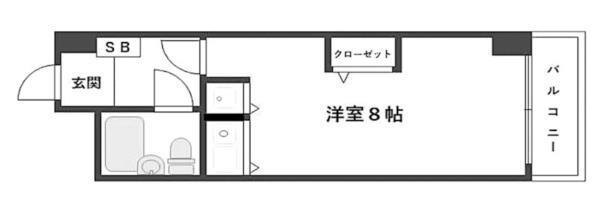 ロイヤルハイツつかしん 間取り図画像