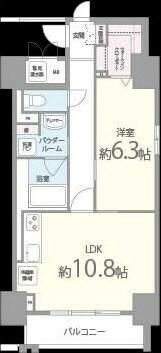 リラシオ西明石駅前 間取り図画像